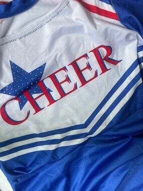 Girls Cheerleader Costume Dress